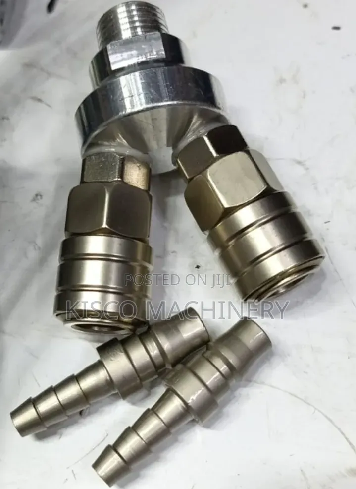2-Way Air Compressor Splitter/Double Coupler Socket