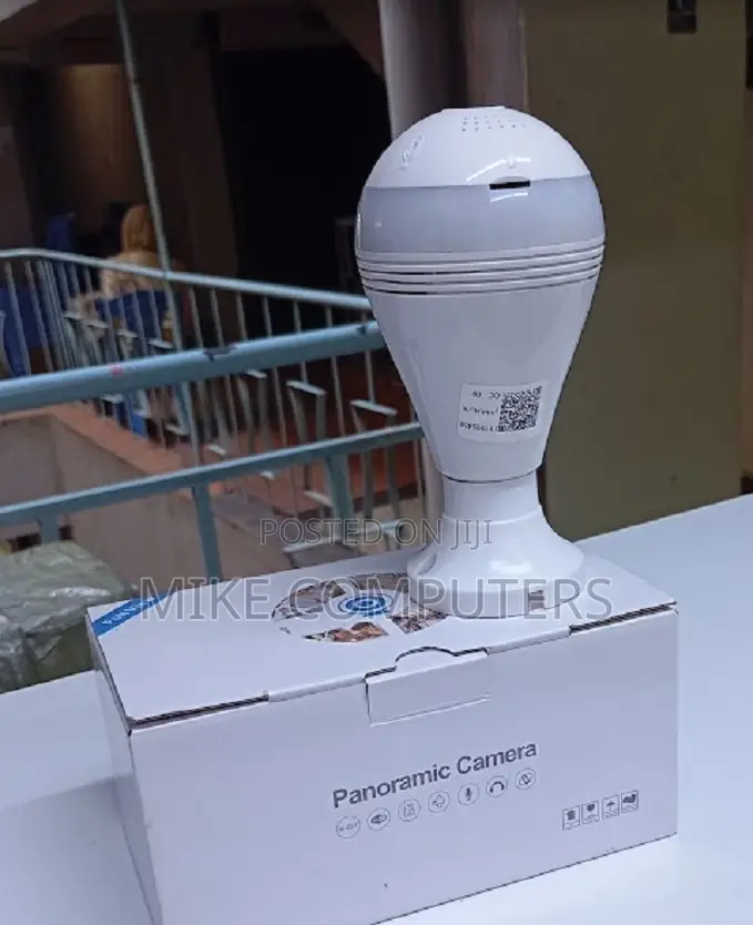 Durable360°Panoramic Bulb CCTV Wireless Security
