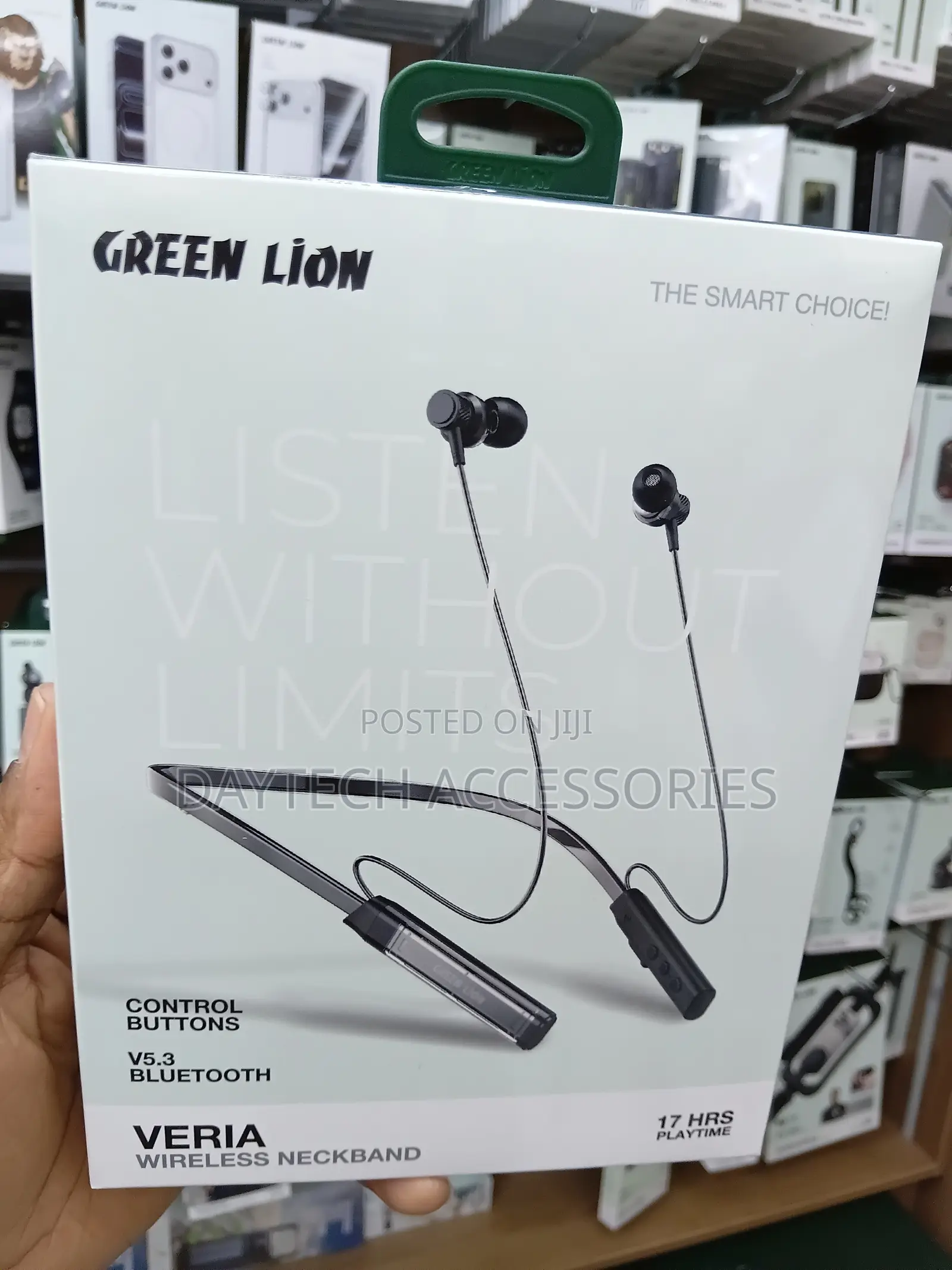 The Green Lion Veria Wireless Neckband Bluetooth 5.3.