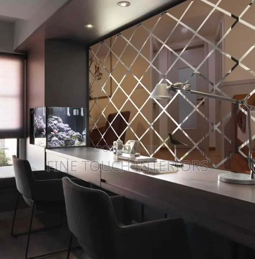 Diamond Acrylic Wall Decor for Hotels Restaurants