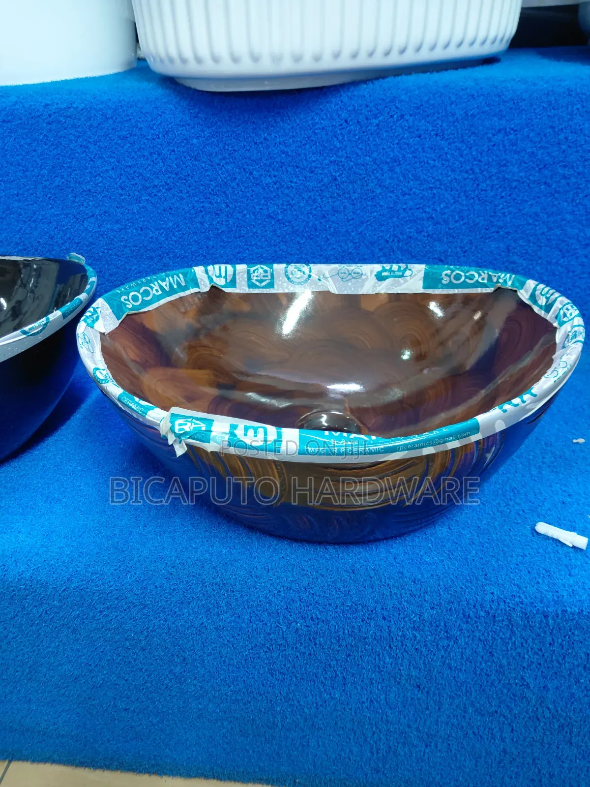 Counter Top Basin Brown