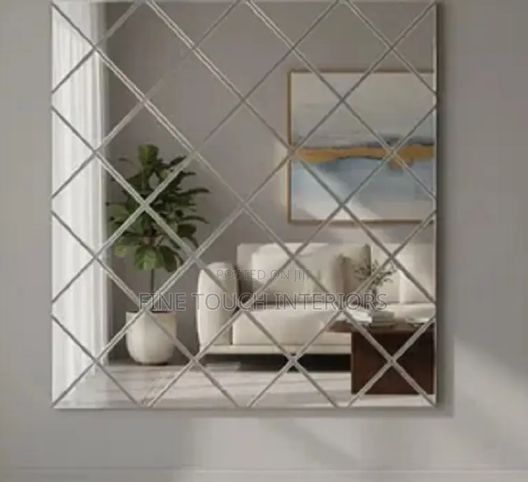 Opulent Diamond Wall Acrylic Mirrors
