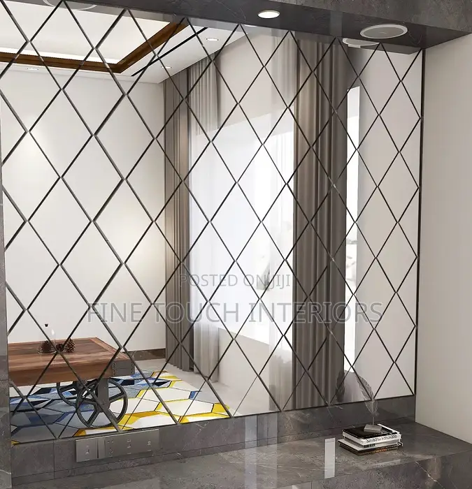 Diamond Acrylic Wall Mirrors- Diamond Mirrors