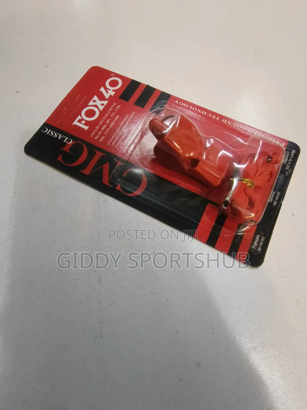 Fox 40 Referee Whistle