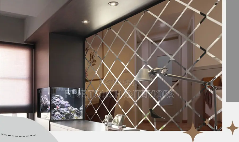 Diamond Serenity Acrylic Wall Mirrors