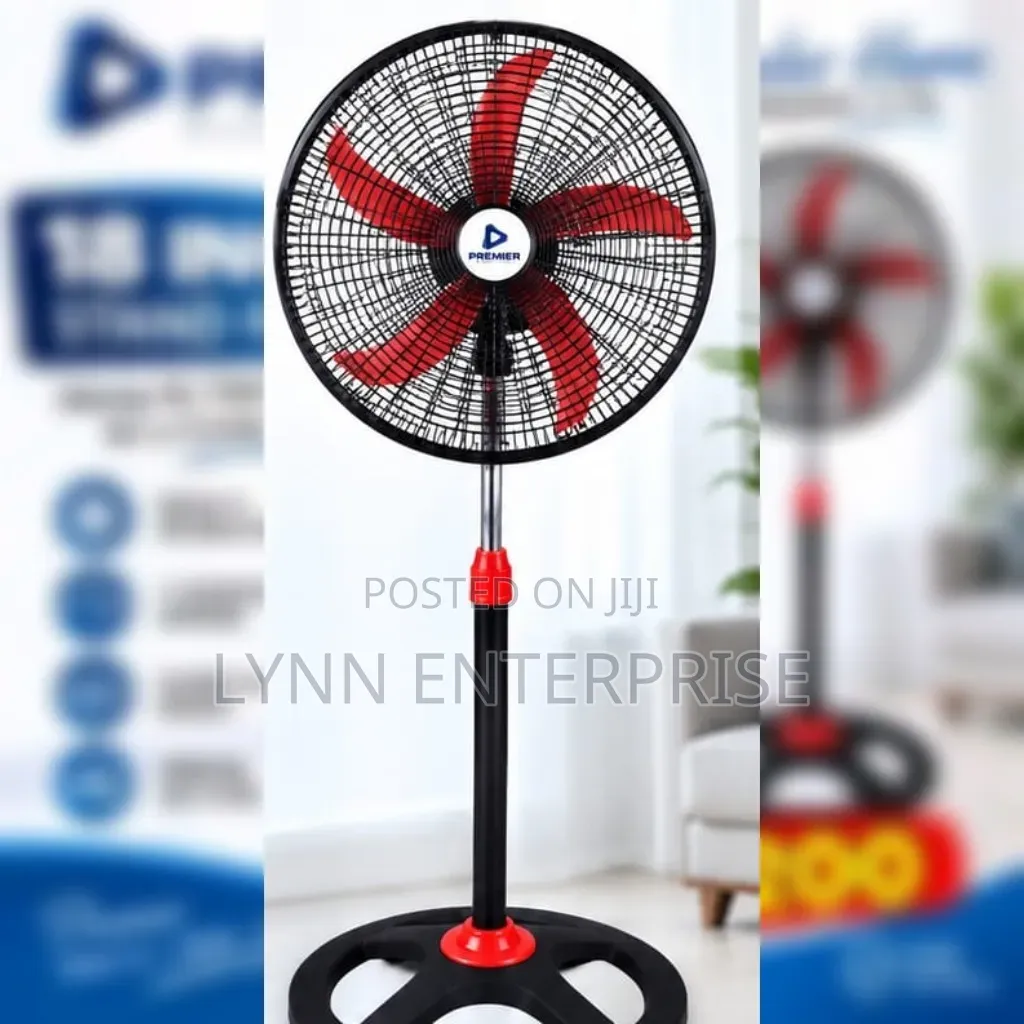 18 Inches Premier Standing Fan, Super Quiet Motor and Variable Speed