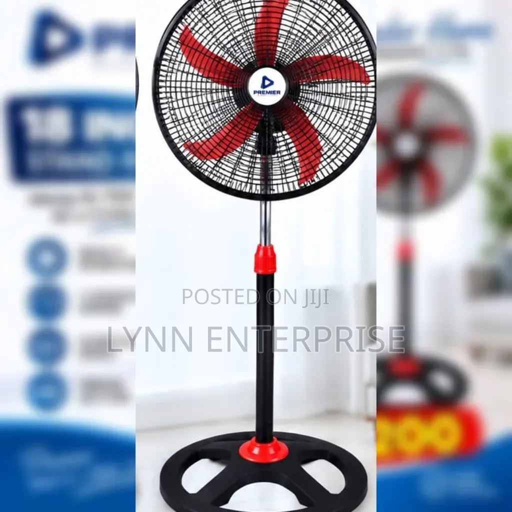 18 Inches Premier Standing Fan, Super Quiet Motor and Variable Speed