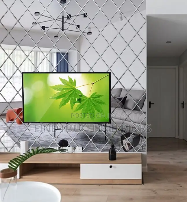 Gaming Rooms Diamond Acrylic Wall Mirrors
