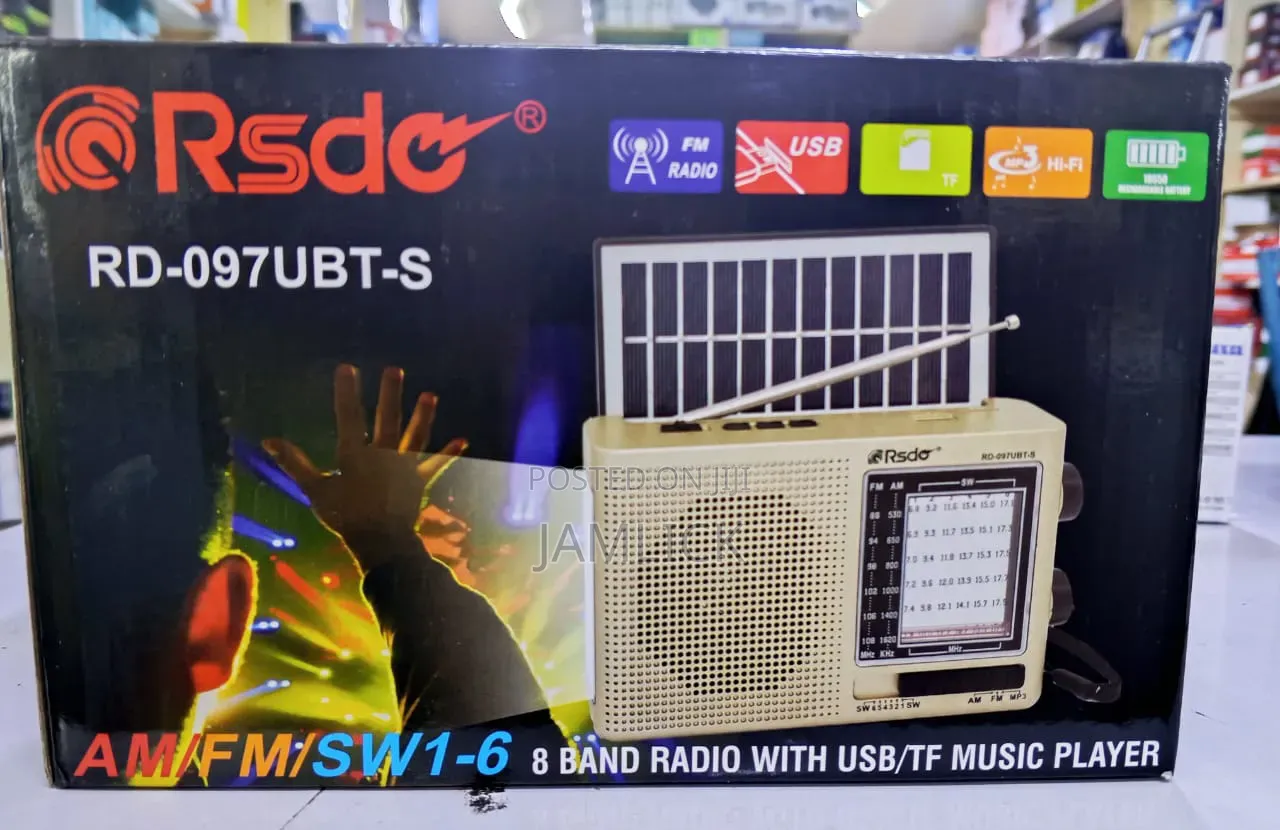 RSD 8-Band Radio With USB/TF –Aw