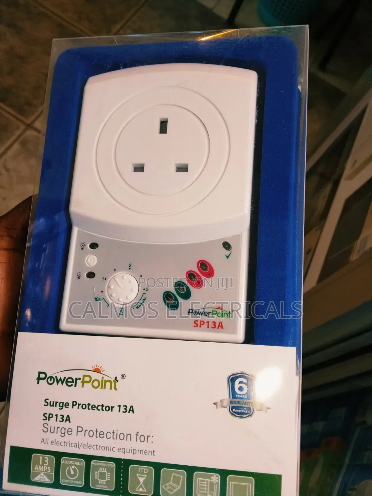 13a Automatic Voltage Surge Protector