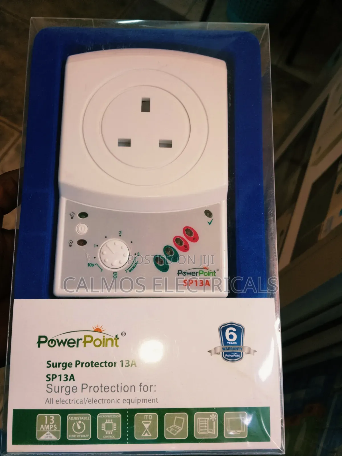 13a Automatic Voltage Surge Protector