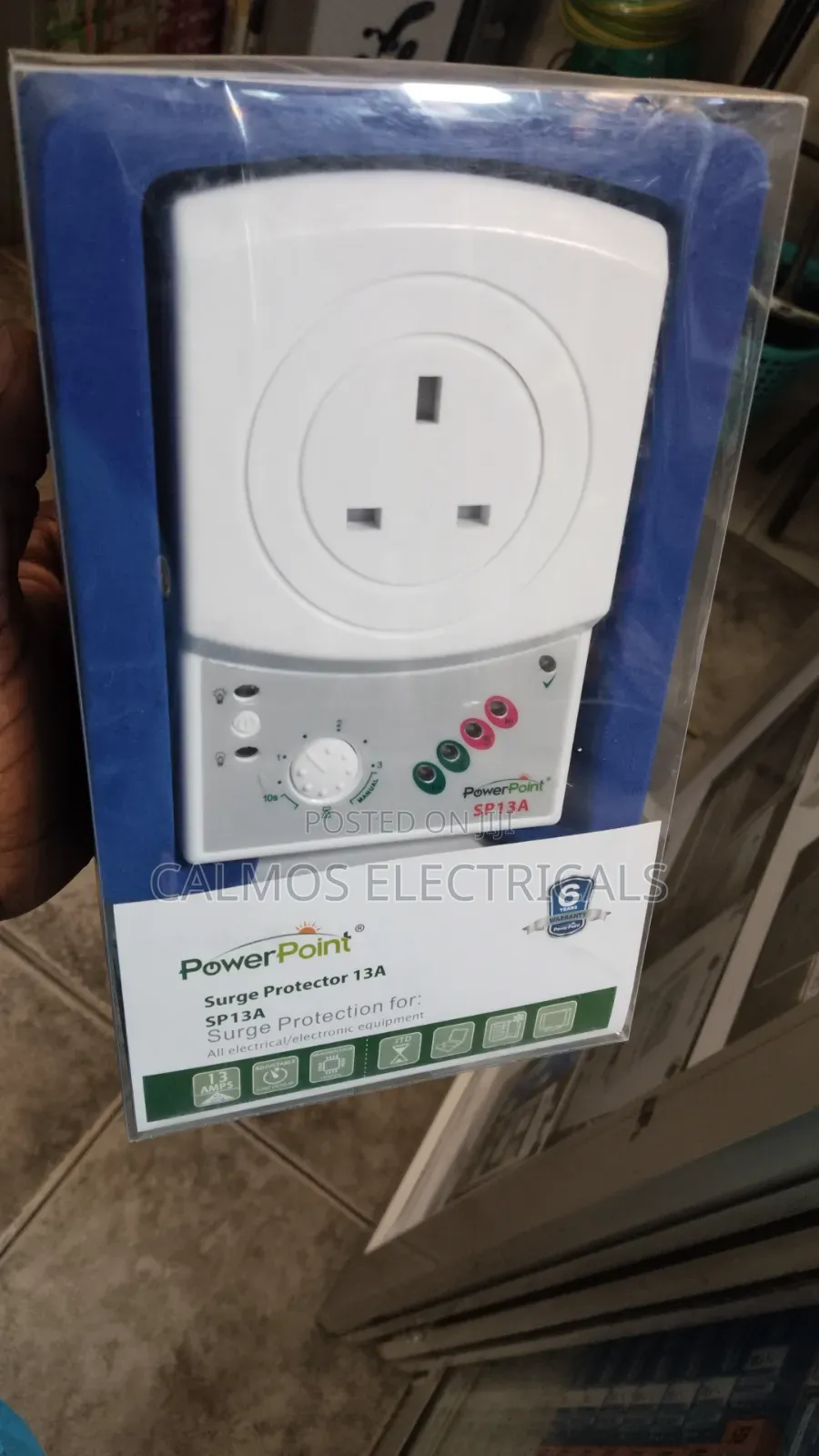 13a Automatic Voltage Surge Protector