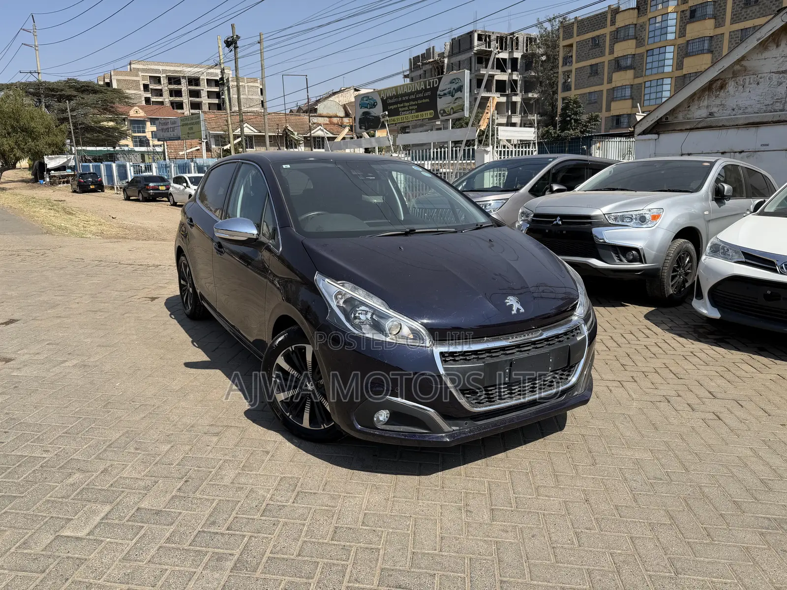 Peugeot 208 2019 Blue
