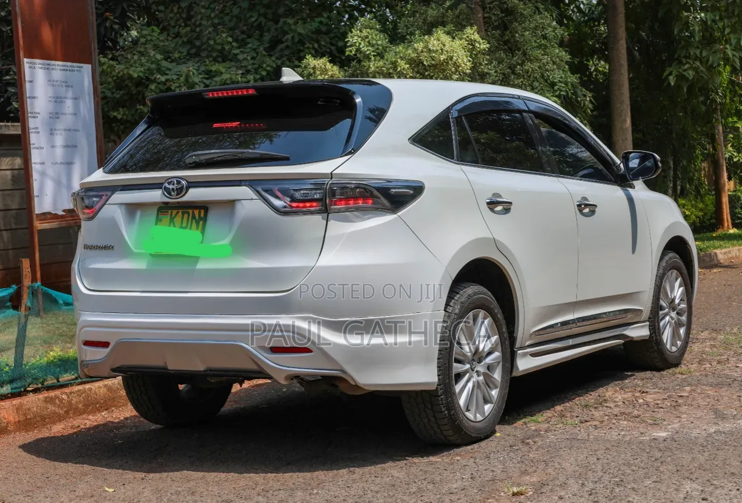 Toyota Harrier 2016 White