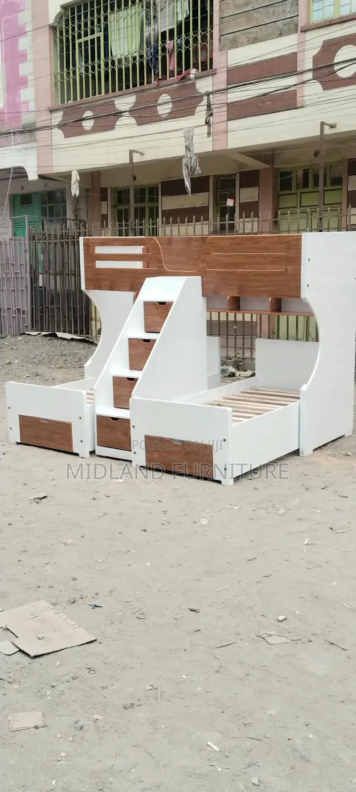 Children's Triple Decker Bunk Bed With Storage Available on Order