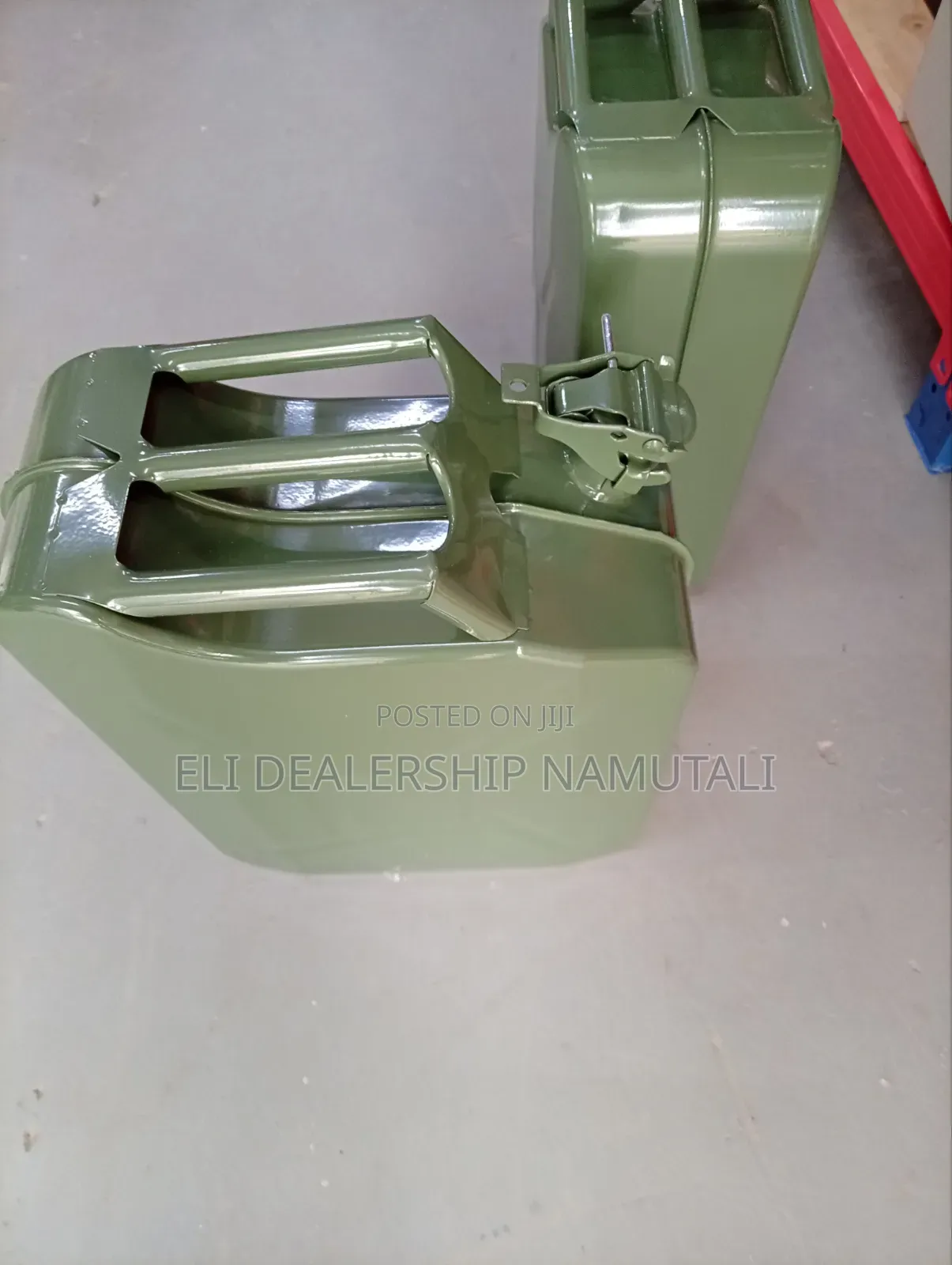 20 Litre Metal Jerry Can – Petrol Diesel Storage Container