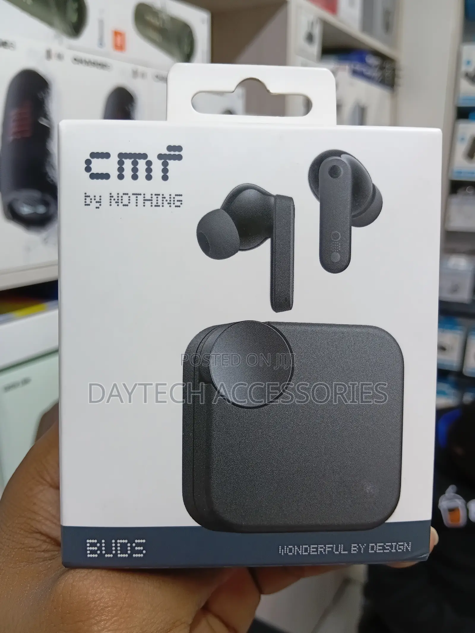 The CMF by Nothing Buds True Wireless Earbuds in Dark Grey/Black