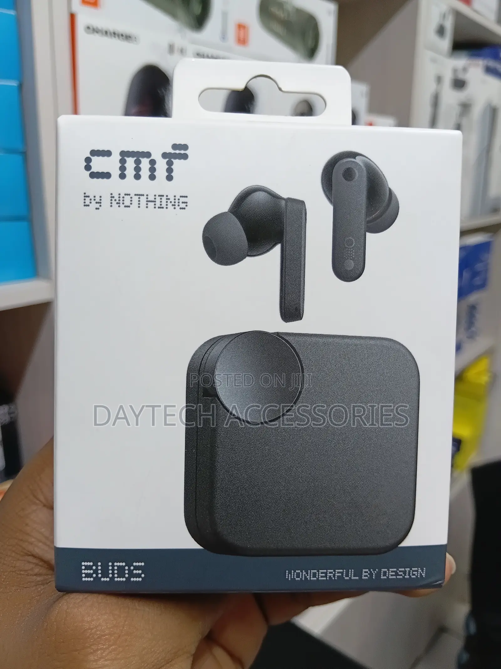 The CMF by Nothing Buds True Wireless Earbuds in Dark Grey/Black