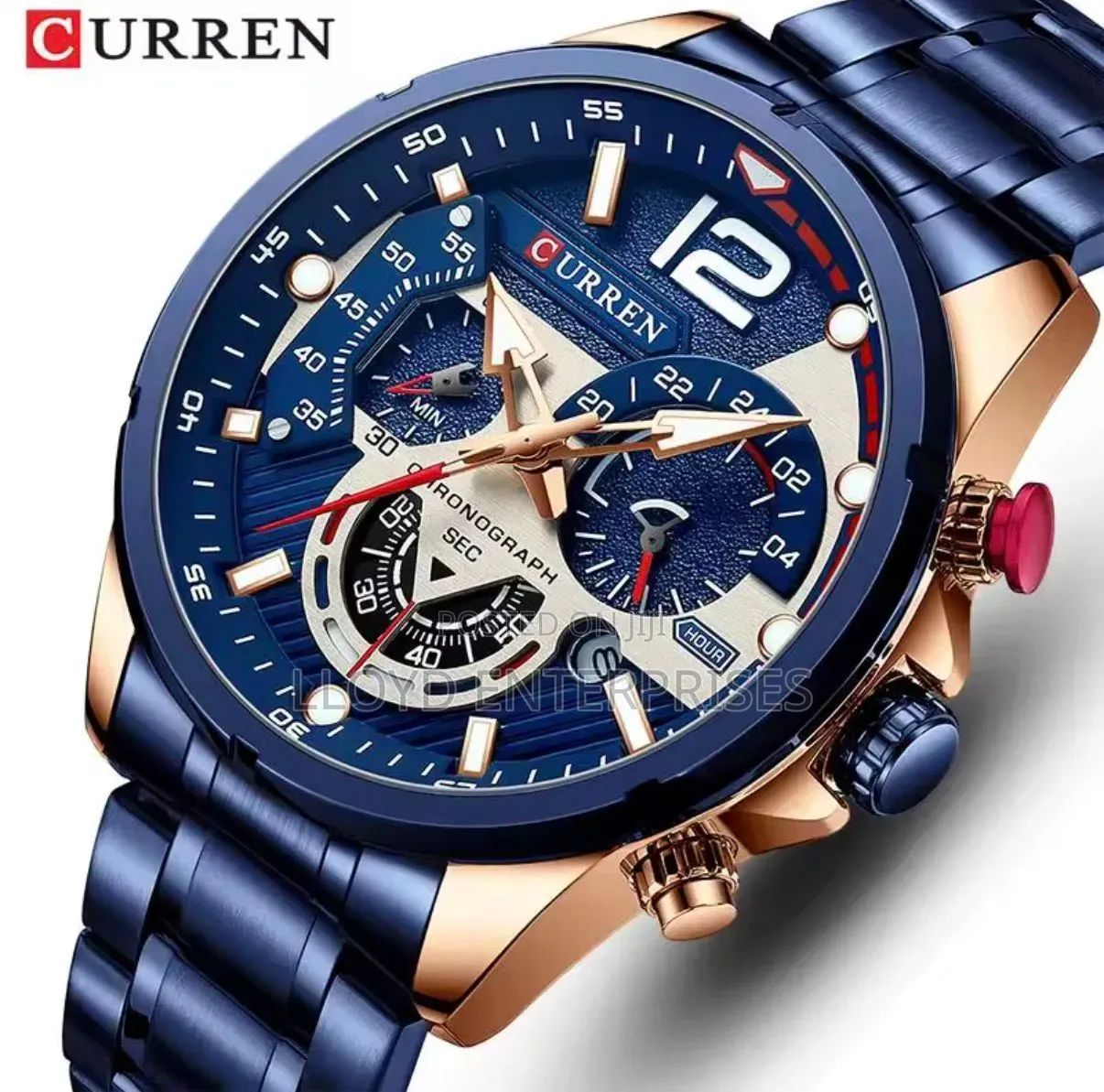 Gents Curren Chronograph Watch #8395
