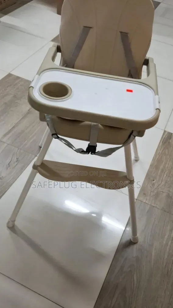 Foldable Baby Feeding Chair With Premium Cushioned Seat