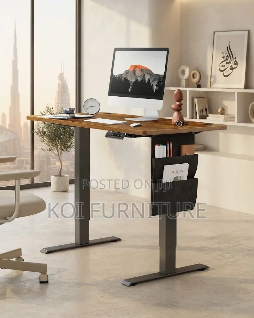 Office Desk; 1200MM White Ergonomical Office Electric Gaming Table