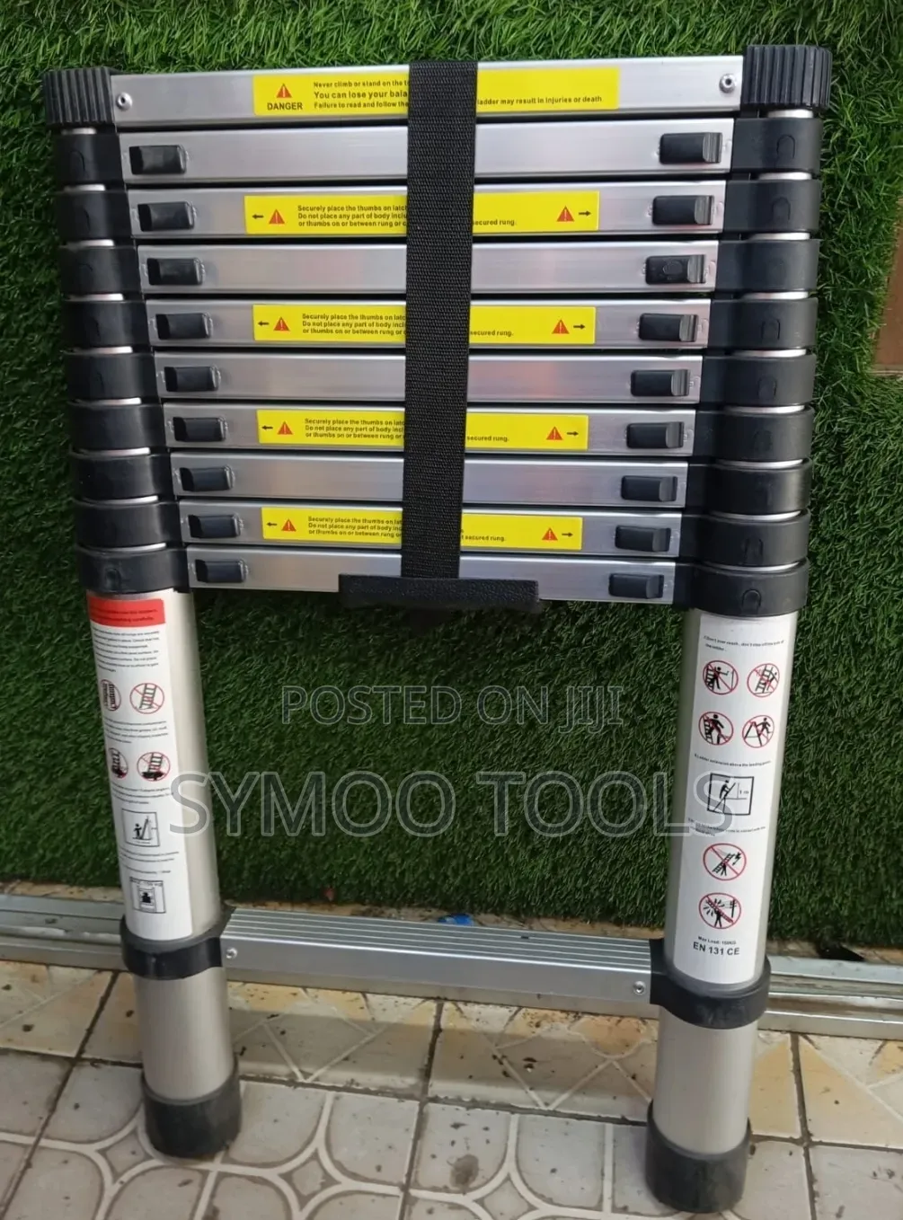 Height Extension Telescopic Ladder