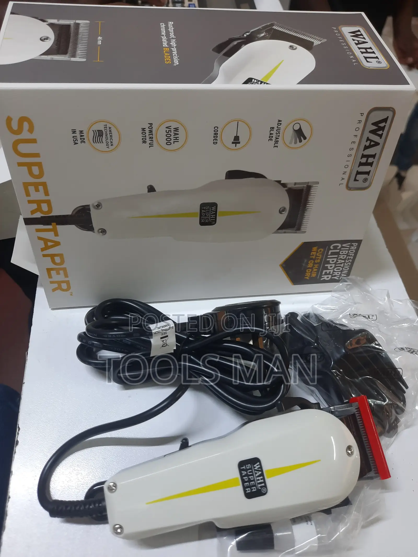 Original Long Cord Wahl Super Taper Professional Hair Clipper.Shaver
