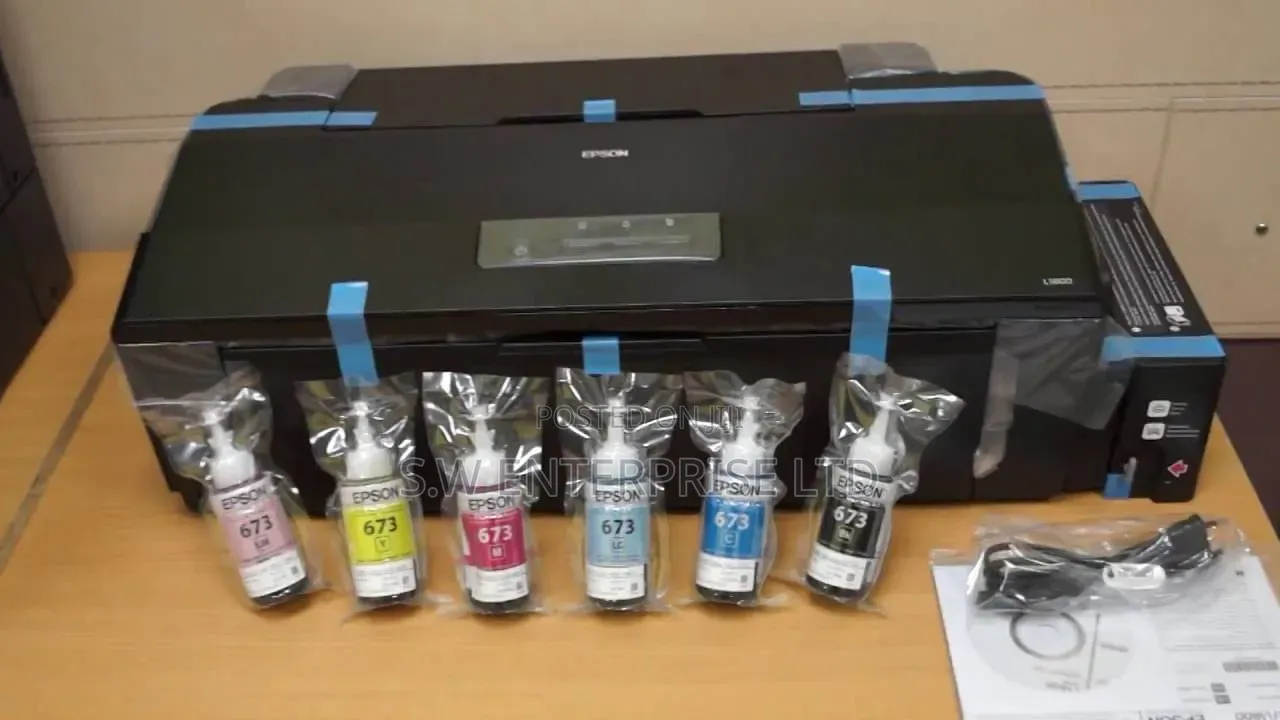 Epson L1800 A3+ Borderless Photo Ink Tank Printer.