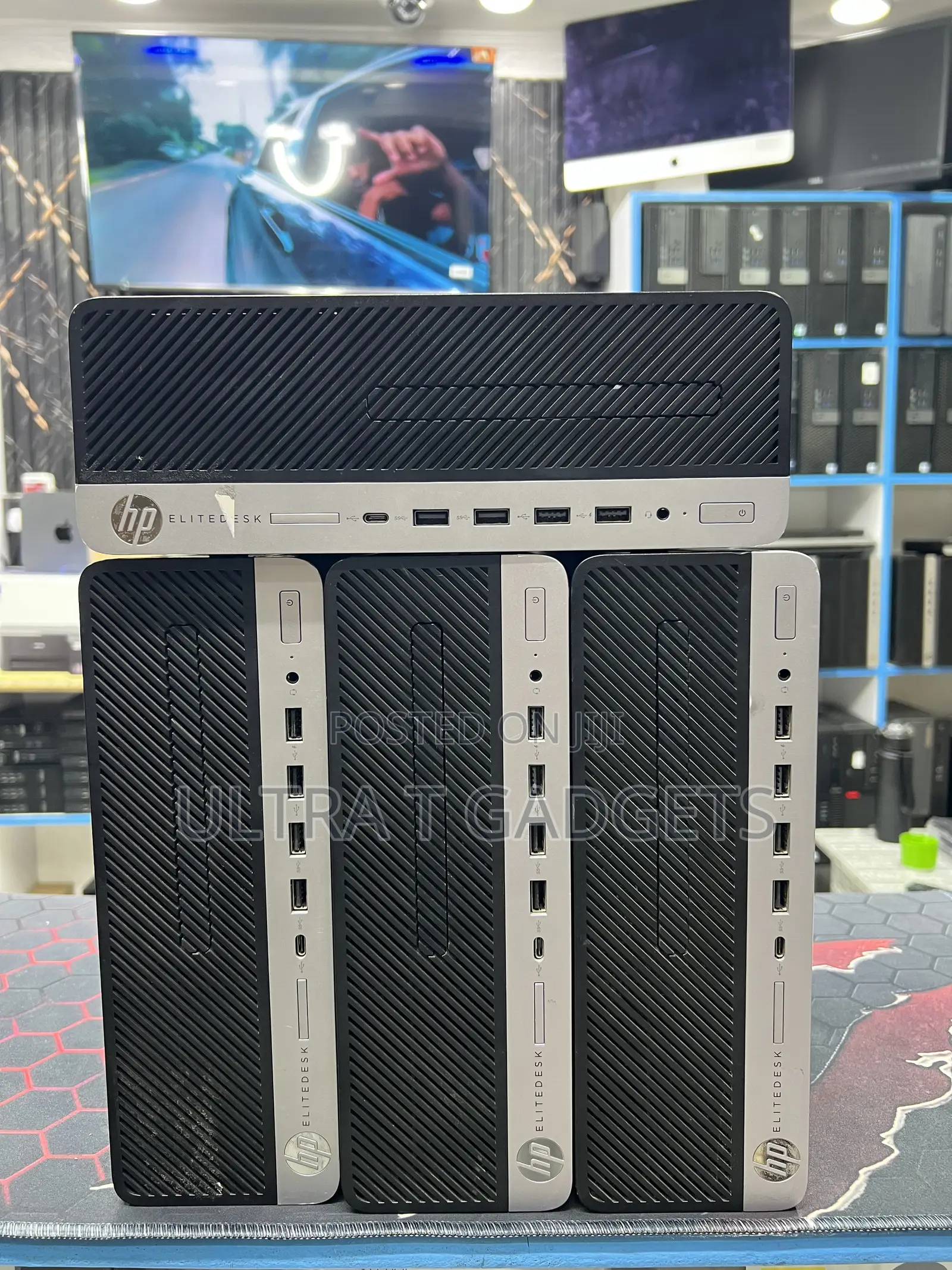 Desktop Computer HP EliteDesk 705 8GB AMD Ryzen 5 SSD 256GB