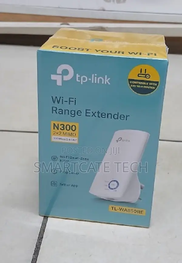 TP-Link 850RE Wireless WiFi Repeater Wide Coverage, Connection