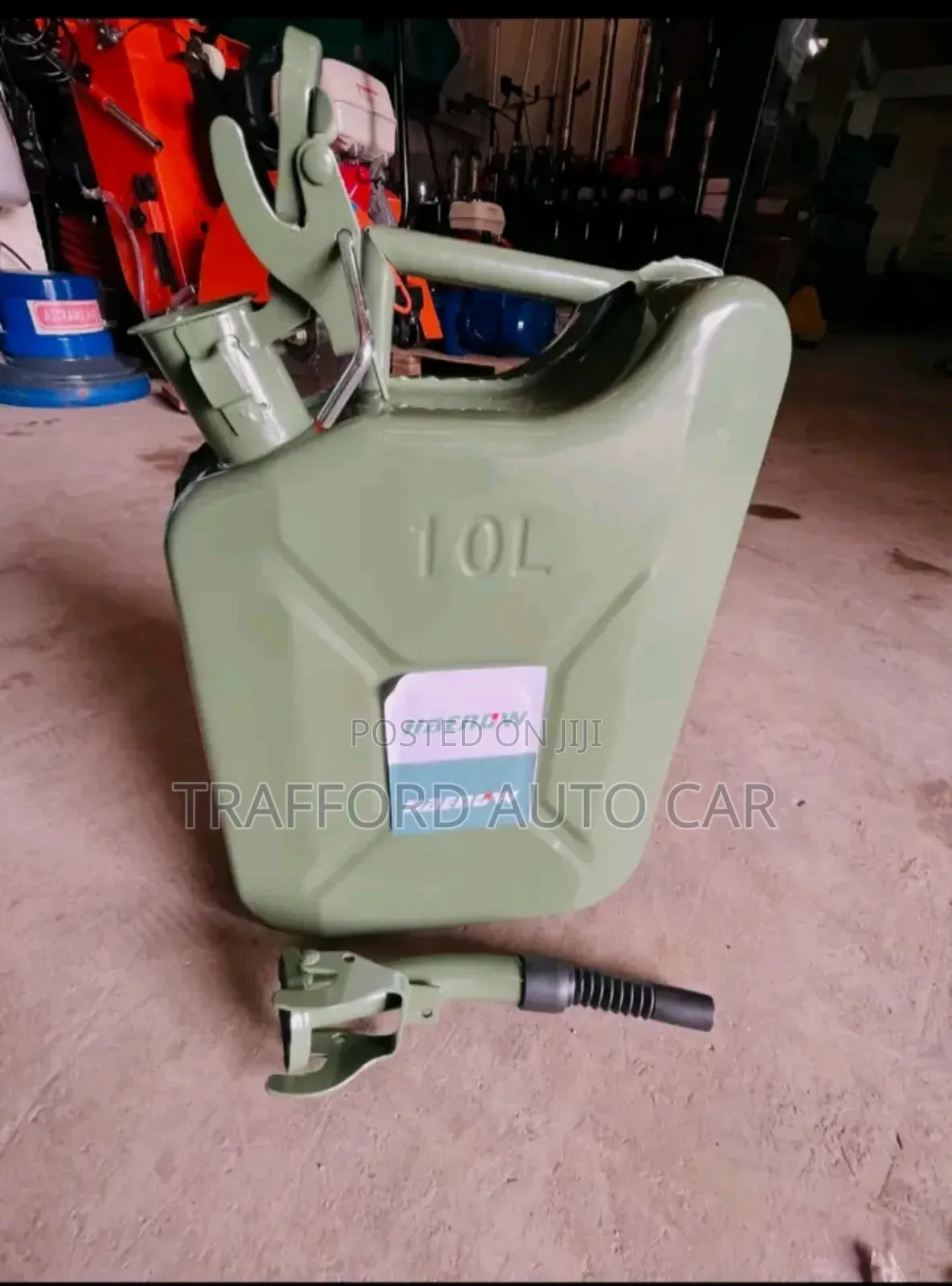 Metallic Car Fuel Jerican