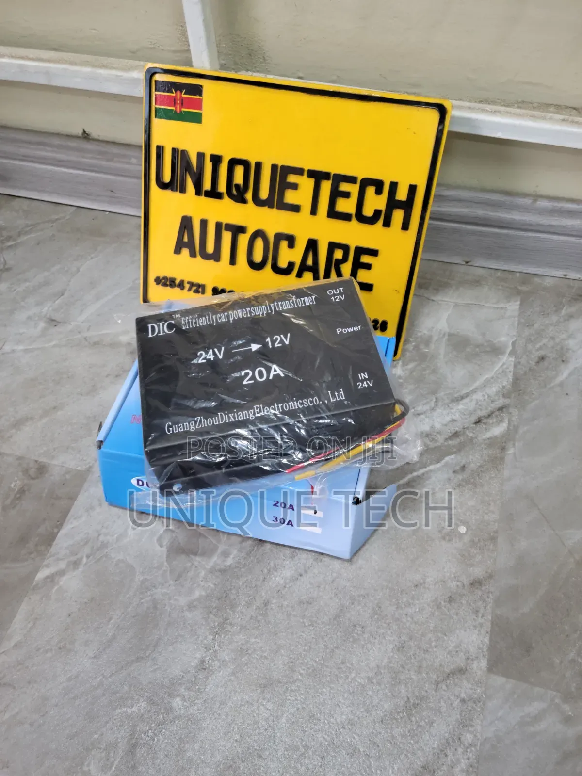 Car 24V to 12V Voltage Converter 20A