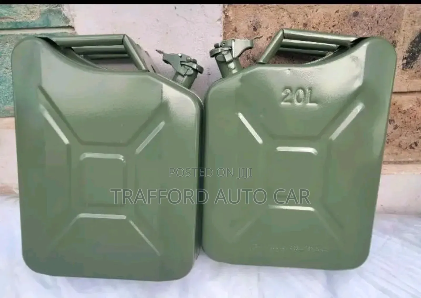 Metallic Car Fuel Jerican