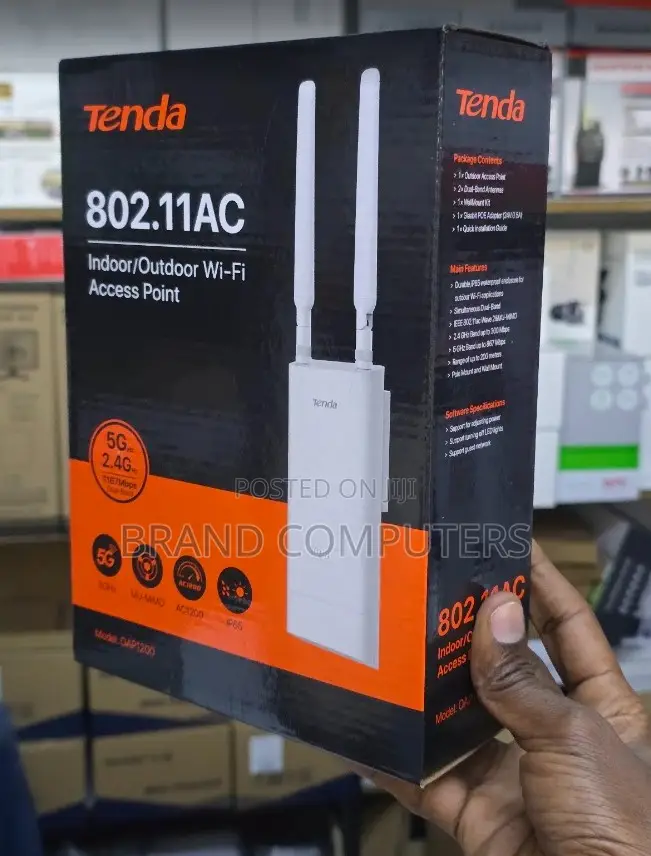 Tenda OAP1200 2.4g/5g Dual Band Outdoor WiFi Access Point