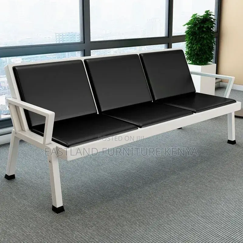 3 Seater Waiting Bench - Office Reception Bench Seat
