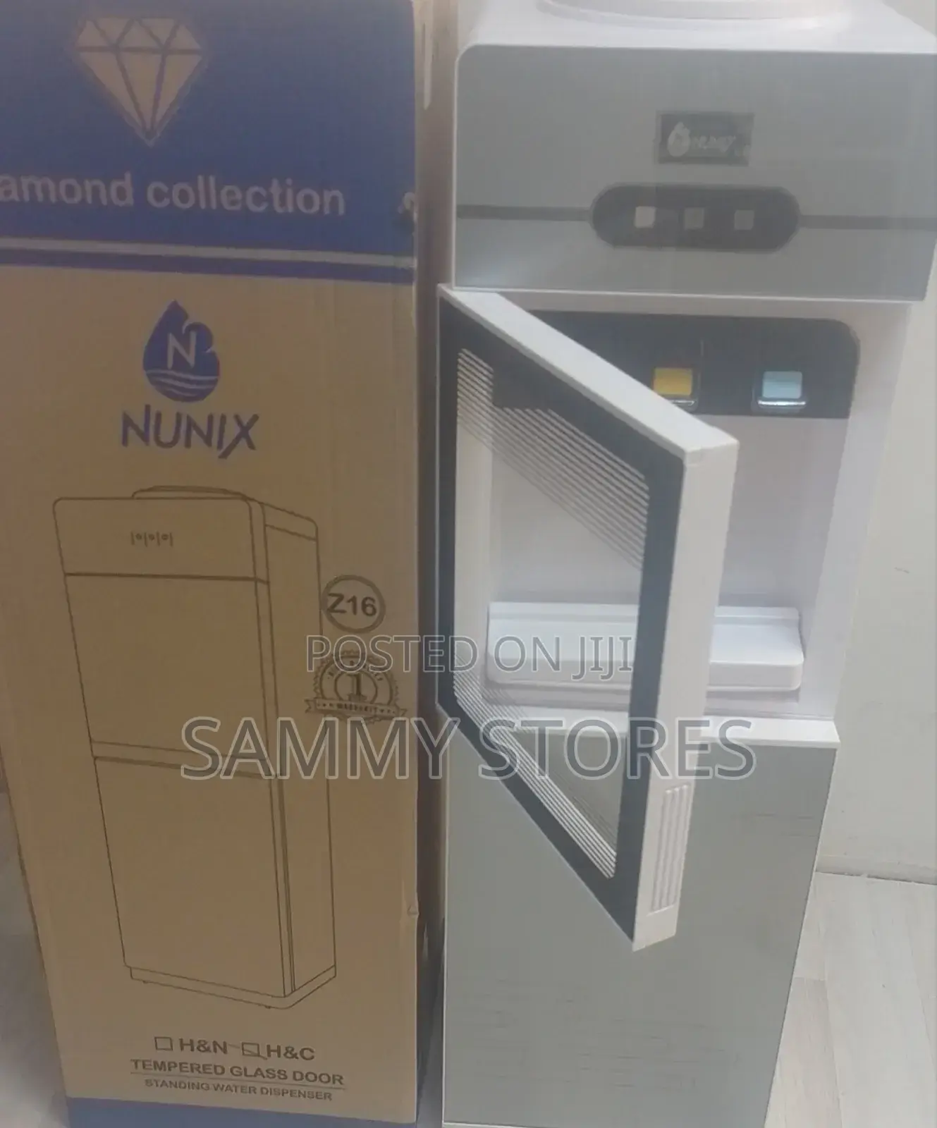 Nunix Z16C 3-Tap Water Dispenser – Hot, Cold Normal