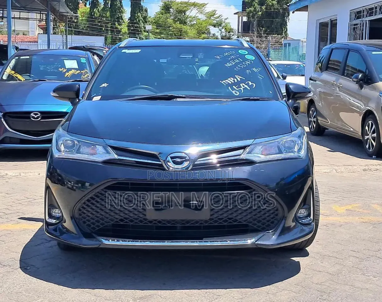 Toyota Corolla Fielder 2019 Matt Black