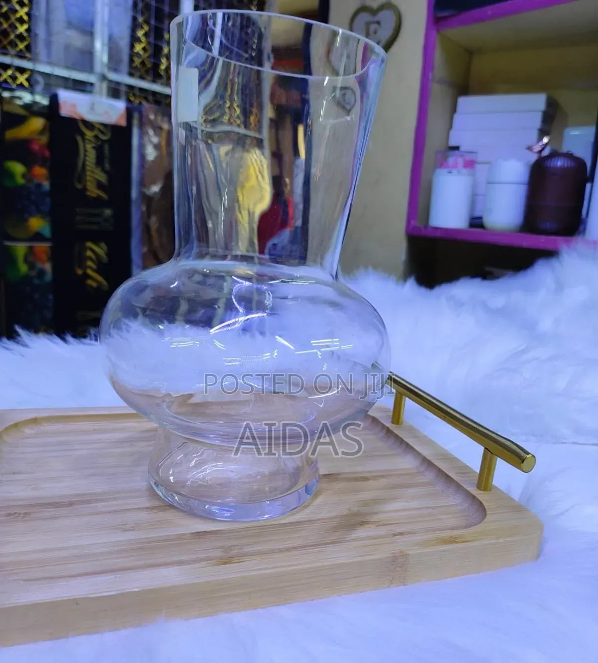 Clear Vase – Elegant Glass Flower Vase