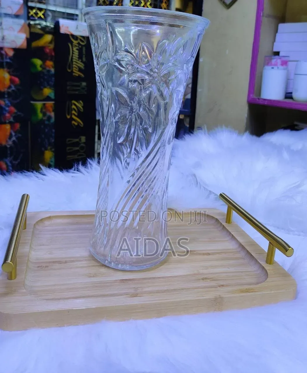Clear Vase – Elegant Glass Flower Vase