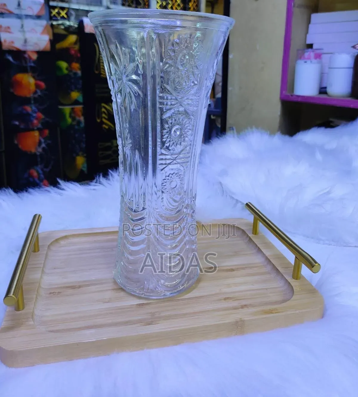 Clear Vase – Elegant Glass Flower Vase
