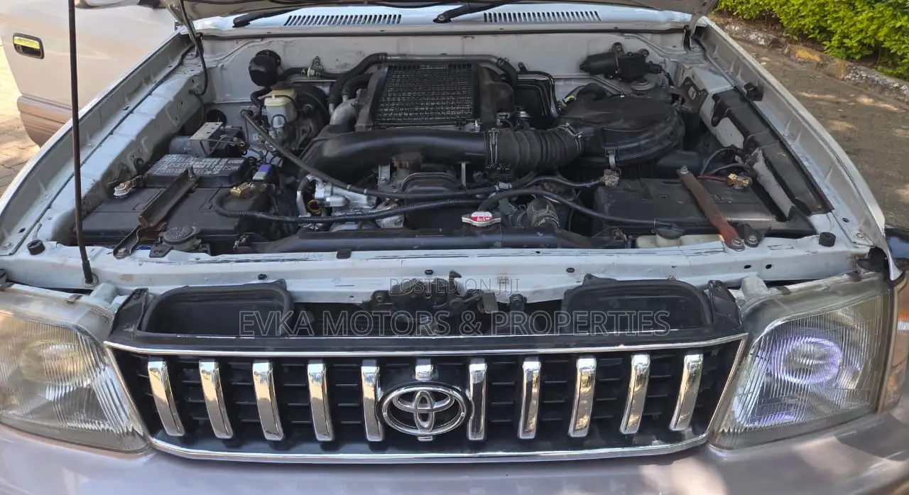 Toyota Land Cruiser Prado 1999 Silver