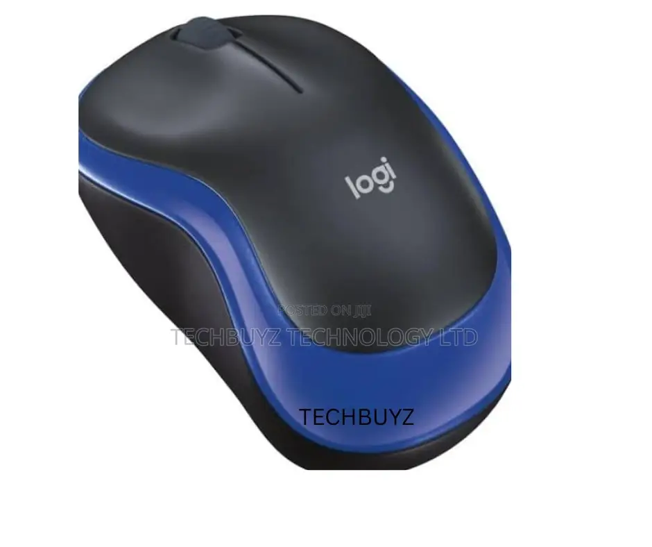 Logitech M185 Wireless Mouse - Blue - 910-002236