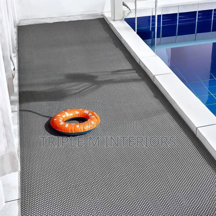Anti Slip Perforated Mats for Bathroom , Swimming Pools, Corridors
