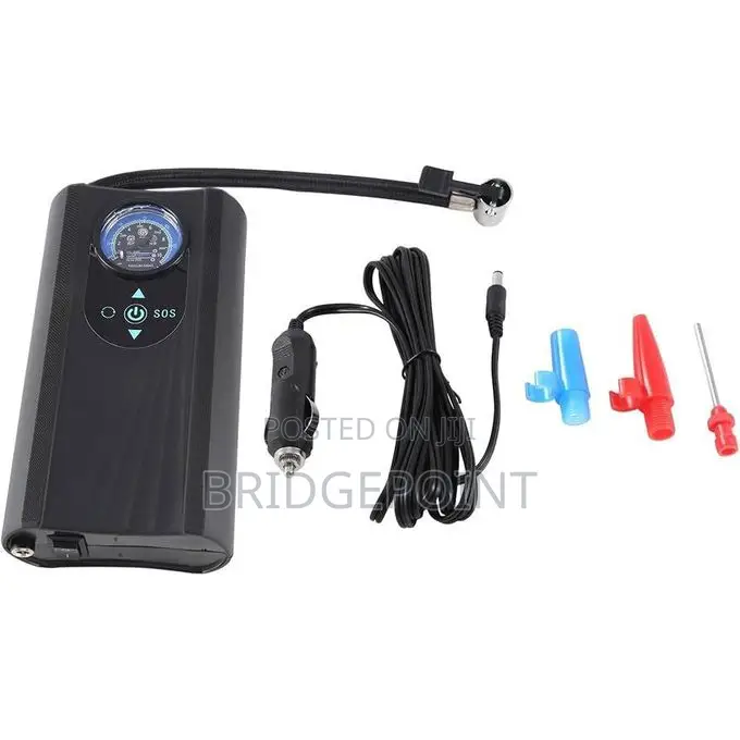 12V Portable Tire Inflator Air Compressor 150PSI 120W Car Air Pump