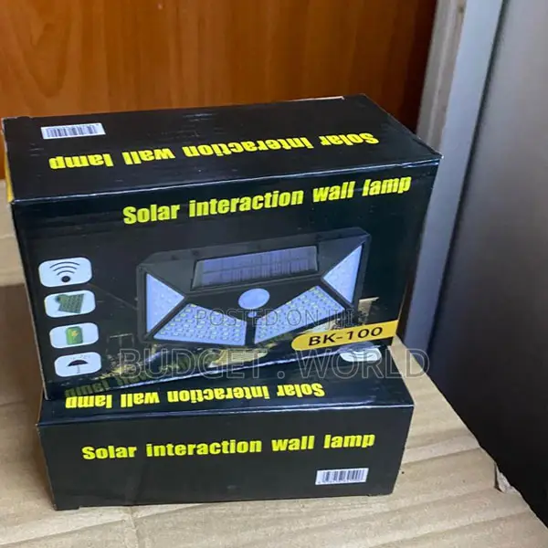 Security 100 LED IP65 ~ 3 Modes ~ 120° Solar Street Light