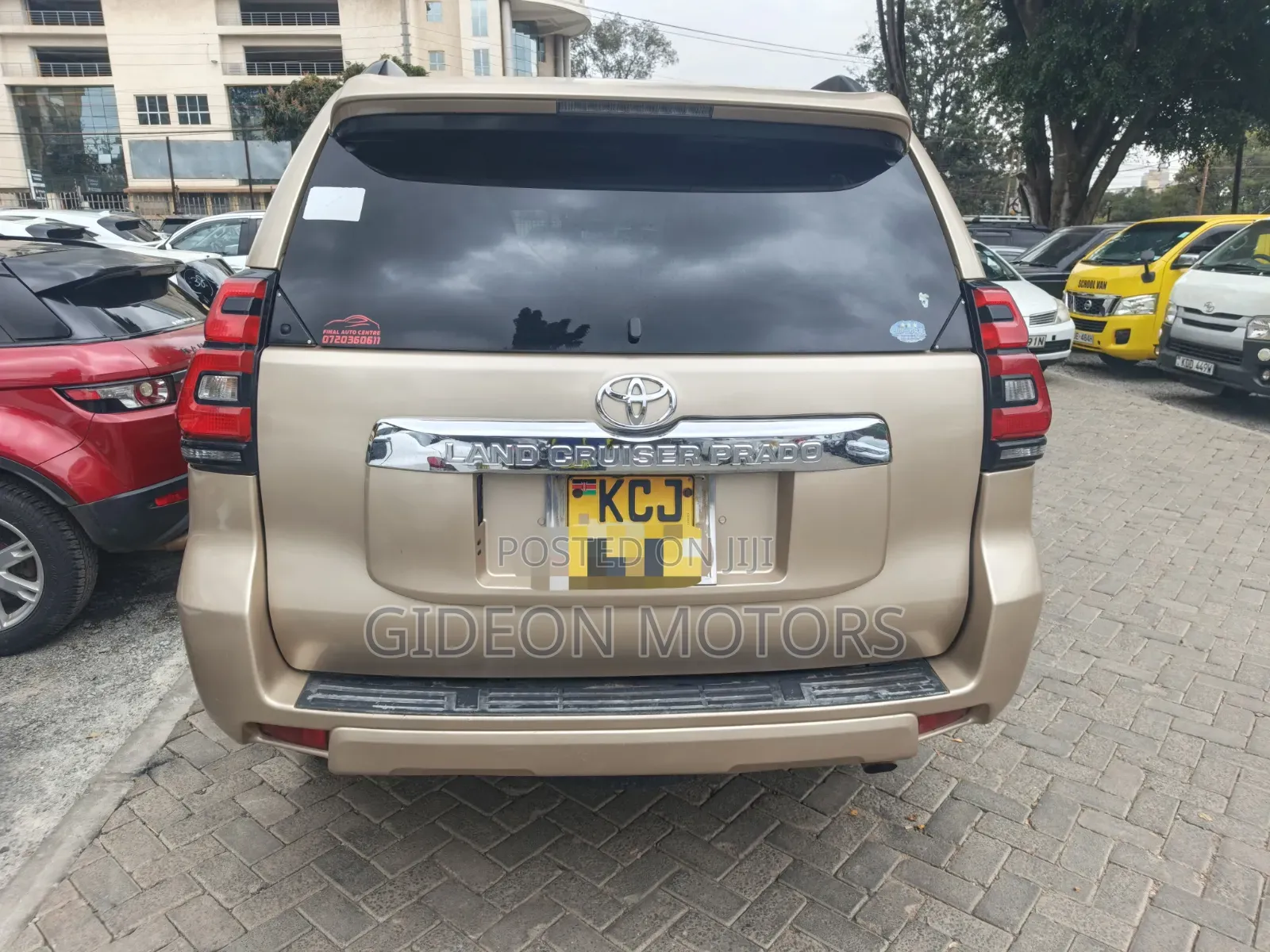 Toyota Land Cruiser Prado 2010 Gold