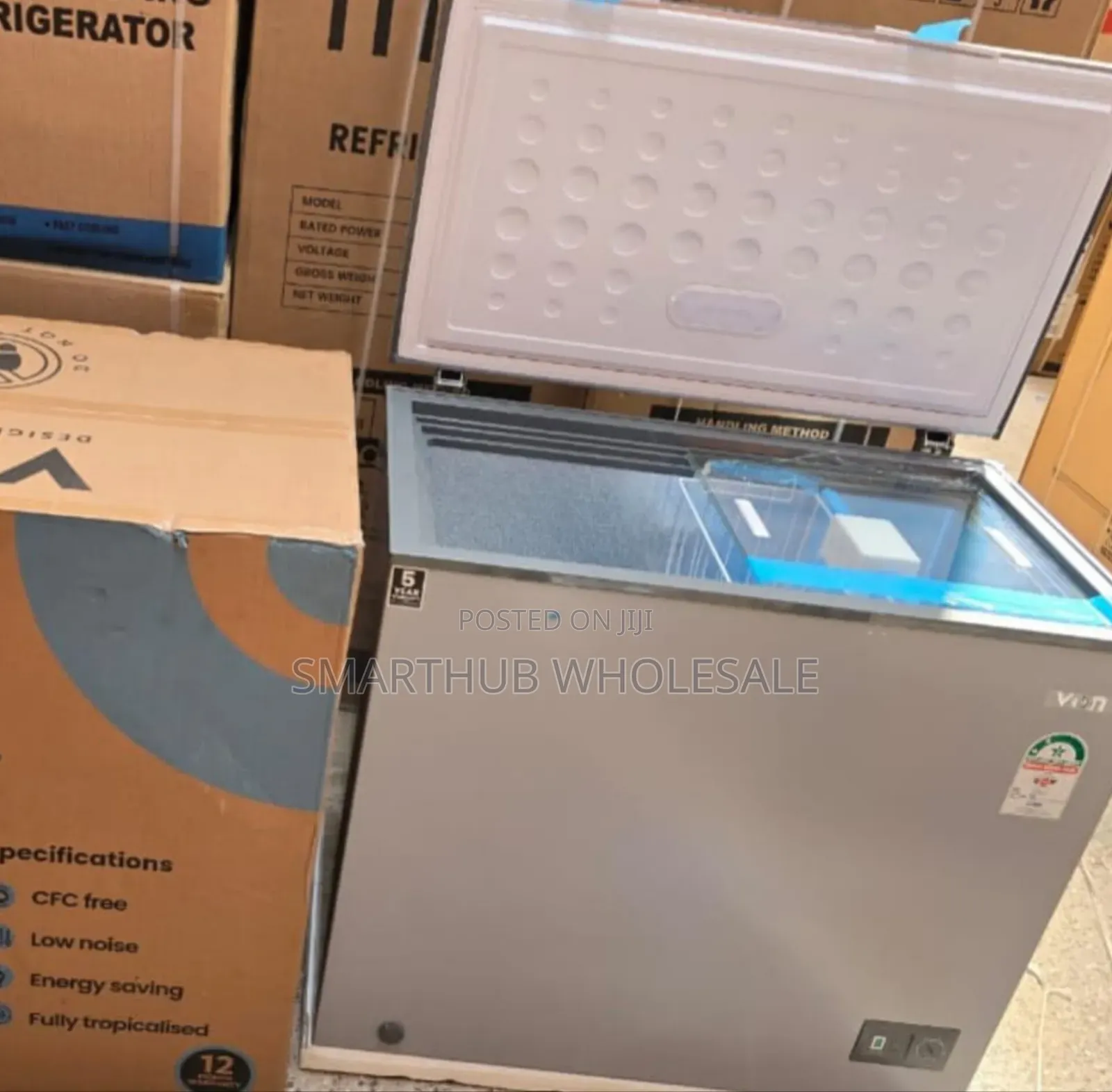 Von 254 Litres Chest Deep Freezer