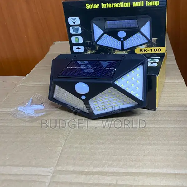 Pathway(Pack of 1)Wall Light BK-100Walls and Terrace Solar Light Set
