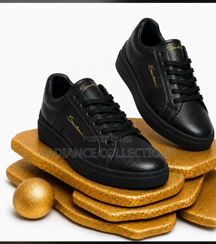 Leather Smart Casual Santoni -Sizes 40-45
