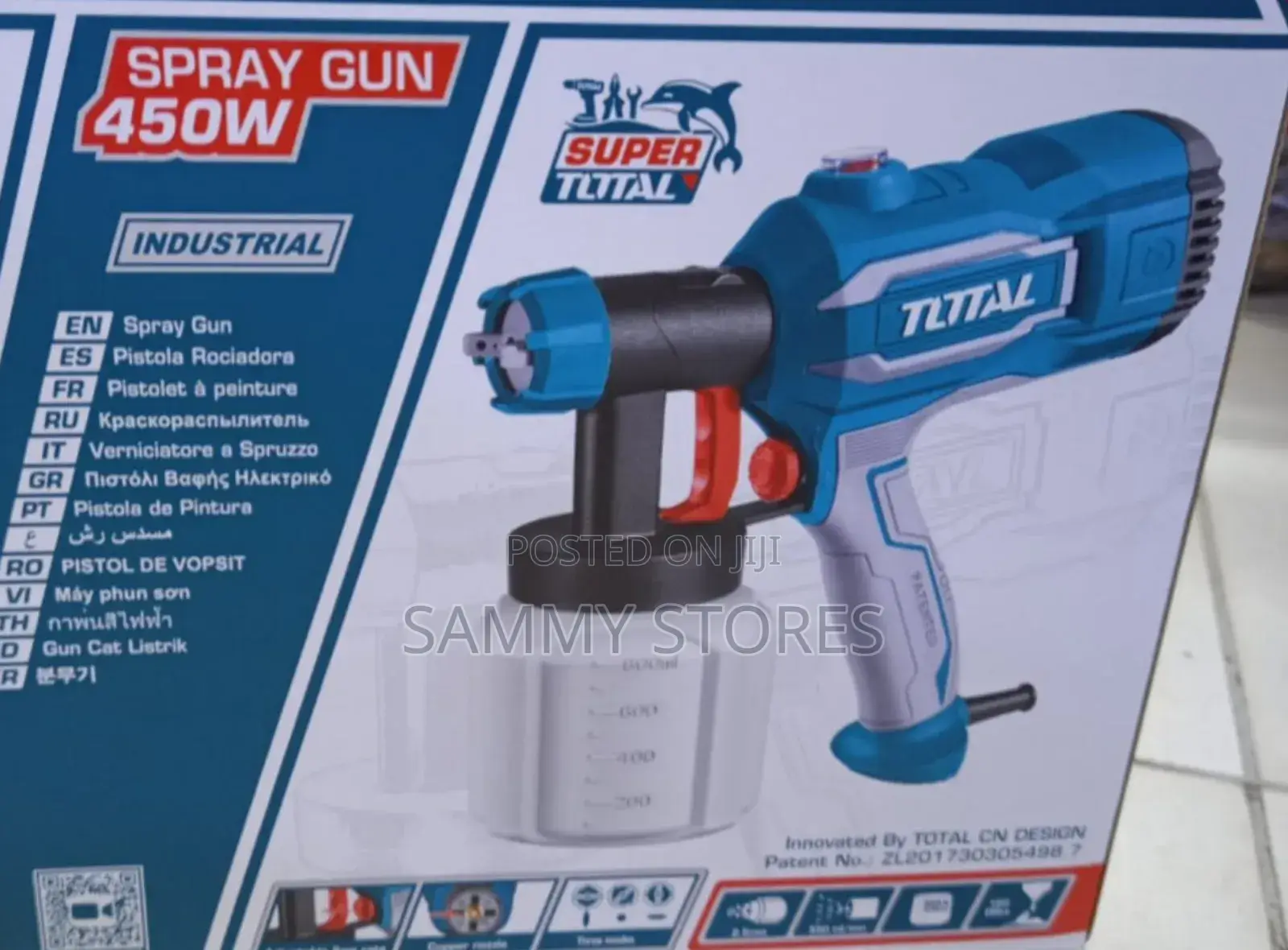 TOTAL 450W Portable Electric Spray Gun